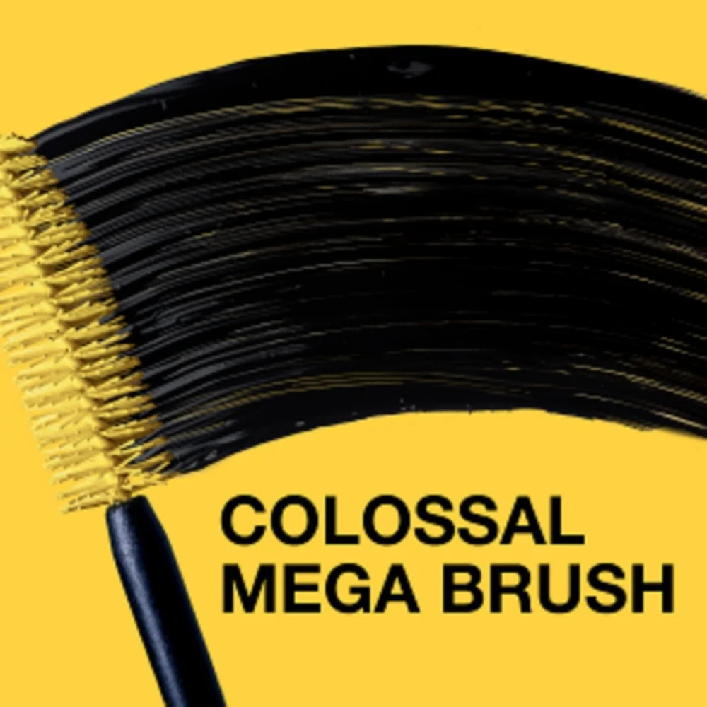 *3/15* NEW Maybelline Volum' Express Pumped Up Colossal Washable Mascara Black